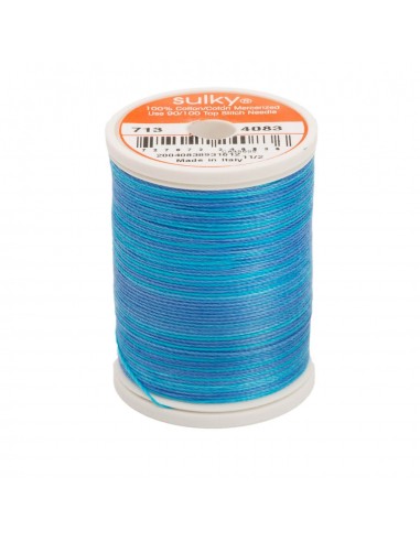 Cotton thread 12wt 300m Sapphire
