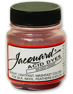 Wool and silk Acid Dye 606 Deep Orange