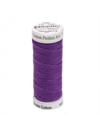Nici bawełniane do haftu i pikowania 12wt Purple 45m fioletowe