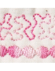 Cotton thread 12wt 300m Sweet Rose 2