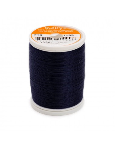 Cotton thread 12wt 300m Admiral Navy Blue